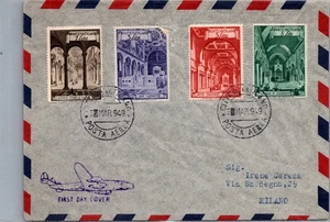GOLDPATH: Vatican City cover 1949 to Italy first day CV881_P001 - Picture 1 of 2