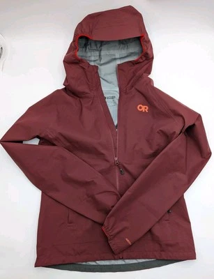 Chaqueta Parka Para Hombres Outdoor Research Motive Ascent Shell Roja Borgoña Talla S 279994 Foto 1 de 4