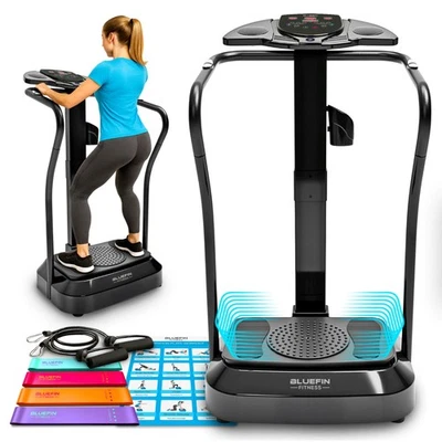 Bluefin Fitness Vibrationsplatte Pro Modell Hochfrequenz Trainingsgerät Home... - Bild 1 von 4
