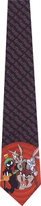 LOONEY TUNES AT SIX FLAGS NEW NOVELTY TIE  - Picture 1 of 1