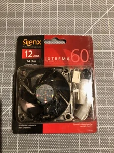 Silent Computer Fan SilenX 60mm 12 dBA 1700 RPM 10 CFM IXP-34-12. 1 Piece. - Picture 1 of 2