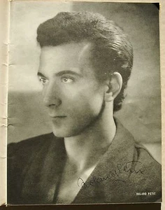 Ballets de Roland PETIT Paris 1949 dédic PETIT JEANMAIRE.. iIllu A CLAVE & FINI - Picture 1 of 7