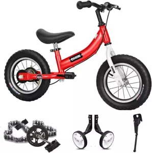 Balance Bike 2 in 1 for Kids 2 3 4 5 6 7 Years Old,Balance to Pedals Bike,12 ... - Picture 1 of 6