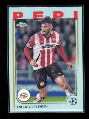 Refrator Ricardo Pepi 2025 Topps Chrome UCC #63 - PSV Eindhoven - Imagem 1 de 2