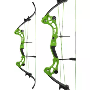 Compound Bow Archery 40-55lbs Recurve Bow Hunting Fishing Target Shooting 320FPS - Picture 1 of 27