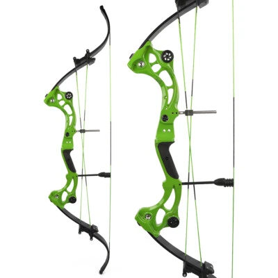 Compound Bow Archery 40-55lbs Recurve Bow Hunting Fishing Target Shooting 320FPS - Image 1 of 4