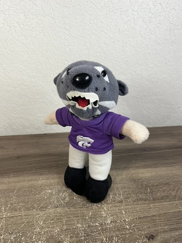 Kansas State Wildcats Mascot Basketball Football Chanting Plush Stuffed Sound Cover