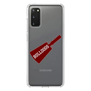 Clear Case für Galaxy S (Modell auswählen) Bulldogs Cowbell weinrot, grau - Bild 1 von 12