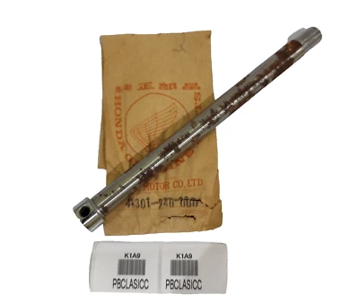 Honda CB125 CB175 CL175 передняя ось колеса 1 шт подлинный новый из старых запасов P/N 44301-240-000 - Изображение 1 из 4