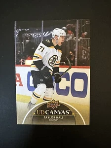 2021-22 Upper Deck UD Canvas #C7 Taylor Hall Boston Bruins - Picture 1 of 2