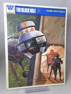 Black Hole 1979 Vintage Frame Tray Puzzle, Whitman, Disney 4520-4B 071822WNON - Image 1 of 2