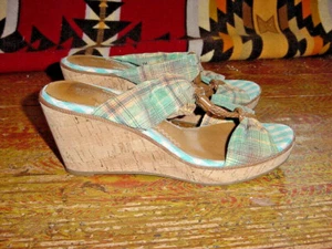 SPERRY WEDGE SHOES WOMANS SHOES SIZE 7 M heels 3" - Picture 1 of 7