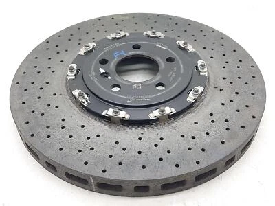 2019 MCLAREN 720S 蜘蛛前左制动盘马达卡隆陶瓷 1.42 英寸 6.35 千克 — 第 1/4 张图片