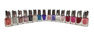 Set regalo 16x mini smalto glitter opaco metallizzato rosa caramelle ragazze - Foto 1 di 2
