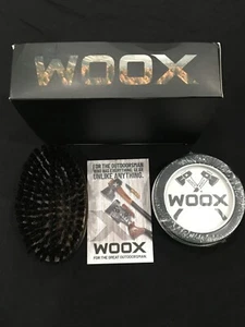 WOOX Axe Brush + Dual Grit Sharpening Stone Disk (Puck) Made in Italy and USA - Picture 1 of 3