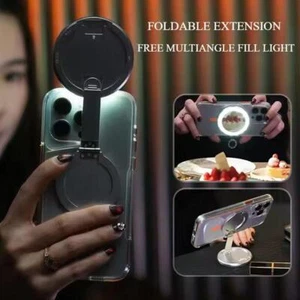 Selfie Convenient Makeup Mirror Multifunctional Camera Fill Li A4O9 Stand, K3G6 - Zdjęcie 1 z 23