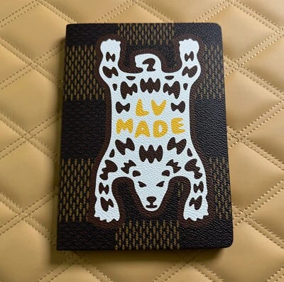 Louis Vuitton LV2 NIGO Virgil Abloh Bear Clemence Notebook GI0504 Damier ebene - Image 1 of 4