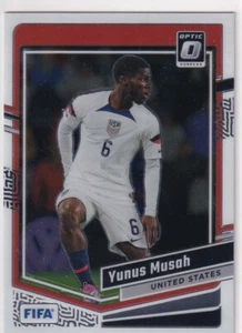Donruss FIFA Optic #62 2023-2024 Yunus Musah Estados Unidos - Imagen 1 de 1