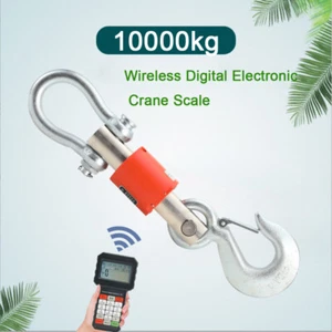 Wireless Digital Electronic Crane Scale Rechargeable Crane Scale 10T New Model - Picture 1 of 12