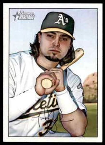 2007 Bowman Heritage Nick Swisher Oakland Athletics #104 - Picture 1 of 2