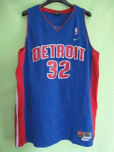 Maillot Basket Detroit Pistons Hamilton #32 NIKE Jersey NBA Vintage - XL - Picture 1 of 6