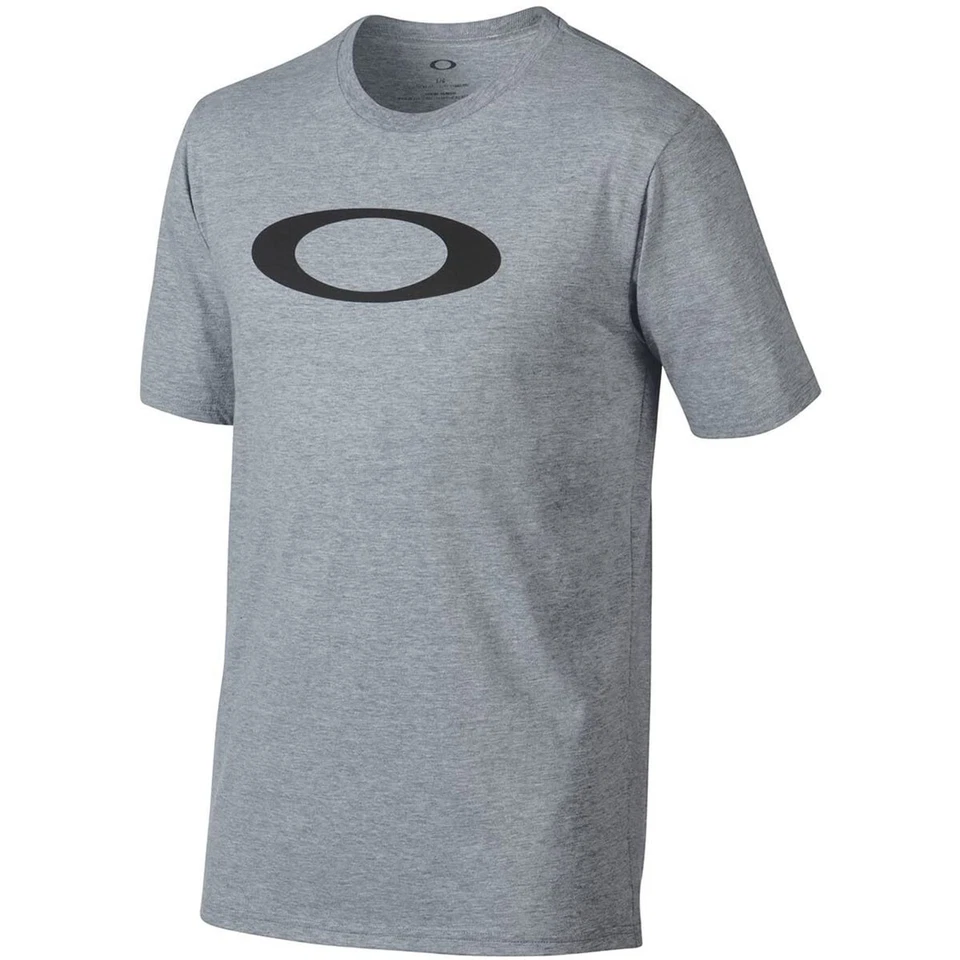 Camiseta informal Oakley 50-Bold Ellipse atlética gris jaspeado para hombre talla pequeña Foto 1 de 1