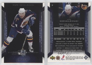 2004-05 Ultimate Collection /350 Ilya Kovalchuk #3
