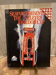 Vintage SEAFAIR Magazin Programm 7 Eleven Freedom Cup 1984 Meisterschaft Seattle - Bild 1 von 5
