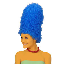 Peluca Marge Simpson Double azul peinado torre peluca carnaval