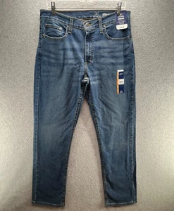 Jeans donna denim George atletico elasticizzato blu scuro nuovo con etichetta taglia 32x32 - Foto 1 di 9