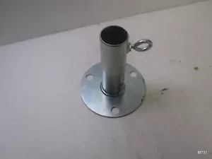 KT-0795-21 | Canopy Foot Pad Flange | FFPBW | 4-1/4" Base | 5" Tall | 1" Pipe - Picture 1 of 4