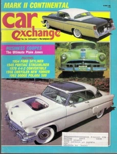 CAR EXCHANGE 1986 OCT - '62 POLARA 500, '70 442 - Imagen 1 de 1