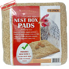 Nest Box Pads 10 Pack, Made With Great Lakes Aspen Excelsior Wood Fibers