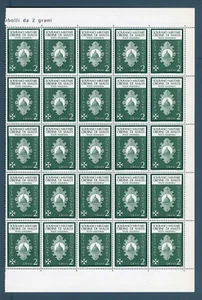 SMOM 1966 Serie ordinaria 2 grani - Veduta della cupola di San Pietro att MNH** - Bild 1 von 1