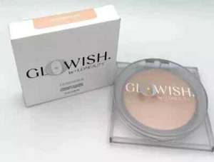 GloWish by Huda Beauty Lightweight Blurring Pressed Powder ~ 00 Porcelain ~ NIB - Picture 1 of 6