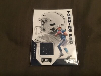 Easton Stick 2019 Playoff Rookie Jersey Card - Image 1 of 2