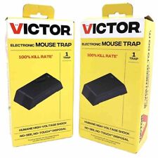 2 Pack -Victor M250S Electronic Mouse Trap, 100% Kill, No Touch