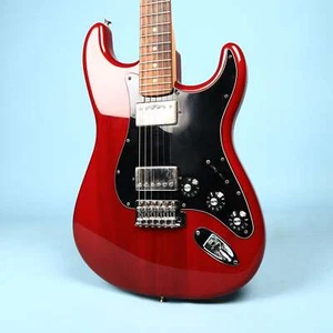 2018 MIM Fender Stratocaster Special Edition Blacktop HH - Picture 1 of 23