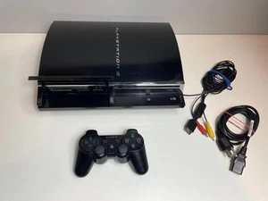 PlayStation 3 PS3 Backwards Compatible Needs Repair Works w Controller Read!! - Picture 1 of 11