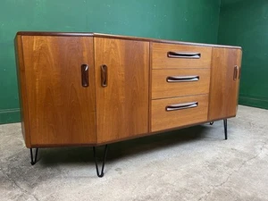 G Plan Sideboard On Hairpin Legs Retro Mid Century Teak Fresco - Picture 1 of 12
