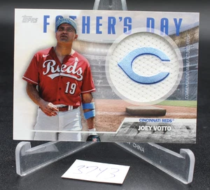 2023 Topps Series 2 - Father's Day Commemorative Team Patches Joey Votto #FD-JV - Picture 1 of 2