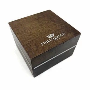 PHILIP WATCH  Vintage Watch Box Scatola per orologio vintage legno - Imagen 1 de 6