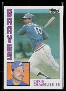 Chris Chambliss 1984 Topps #50 Atlanta Braves - Picture 1 of 2