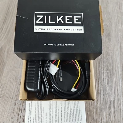 Zilkee Ultra Recovery Converter SATA/IDE TO USB 3.0 Adapter - Image 1 of 2