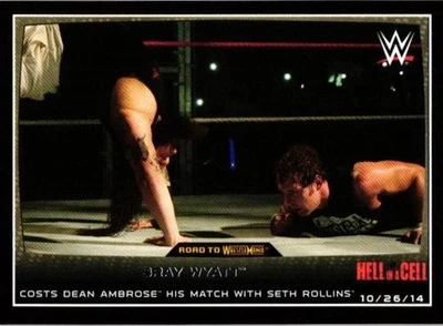 2015 Topps WWE Road to Wrestlemania #57 Bray Wyatt - Image 1 of 2