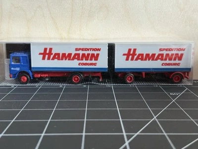 Albedo MAN Truck & Trailer - HAMANN Spedition - 1:87 HO - Image 1 of 4