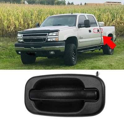 Manija del panel exterior izquierdo de la puerta trasera para Chevrolet Silverado 1500 2004-2006 Foto 1 de 4
