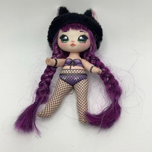 Na Na Na Surprise Modepuppe lila Haare mit Kätzchen - Bild 1 von 7