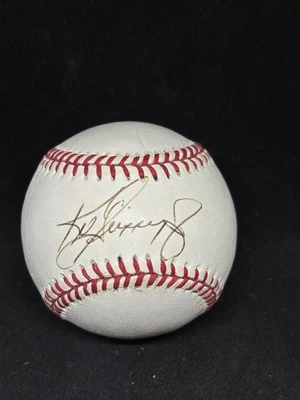 SEATTLE MARINERS KEN GRIFFEY JR SIGNED BASEBALL JSA COA AUTHENTIC AUTOGRAPH - Image 1 of 2
