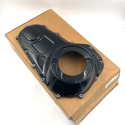 Cubierta primaria exterior negra brillante OEM Harley 60886-11a 60685-07a 07-16 CVO Touring Foto 1 de 4